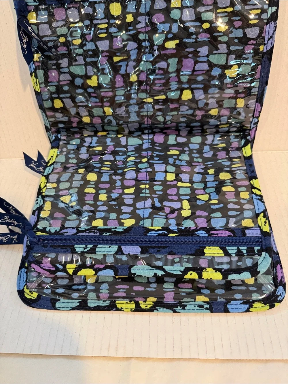 Mint - Vera Bradley Jewelry Cosmetic Carrier